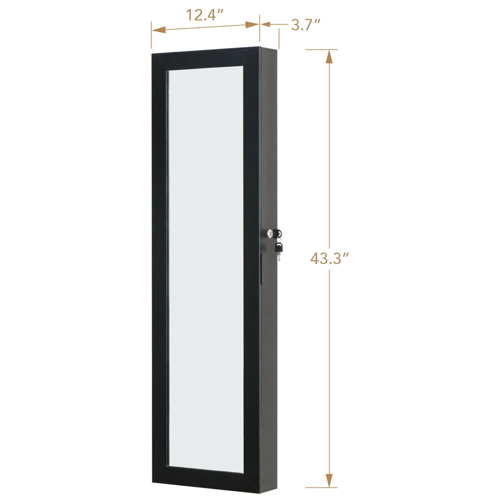 Classic Jewelry Cabinet Jewelry Storage Mirror CabinetHR 1011
