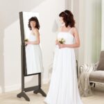 Floor-Standing Jewelry Cabinet Jewelry Storage Mirror CabinetHR 2002