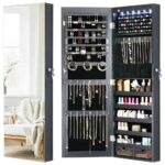 Classic Jewelry Cabinet Jewelry Storage Mirror Cabinet HR1004