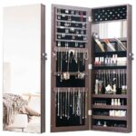 Classic Jewelry Cabinet Jewelry Storage Mirror Cabinet HR1001