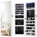Classic Jewelry Cabinet Jewelry Storage Mirror Cabinet HR1004